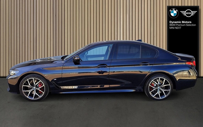 BMW Seria 5 cena 184900 przebieg: 113565, rok produkcji 2020 z Ciechocinek małe 596